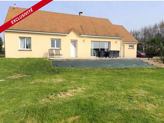 Maison à vendre 205 000 € 5 pièces 3 chambres 99 m² 1 962 m² de terrain Vire Normandie 14500