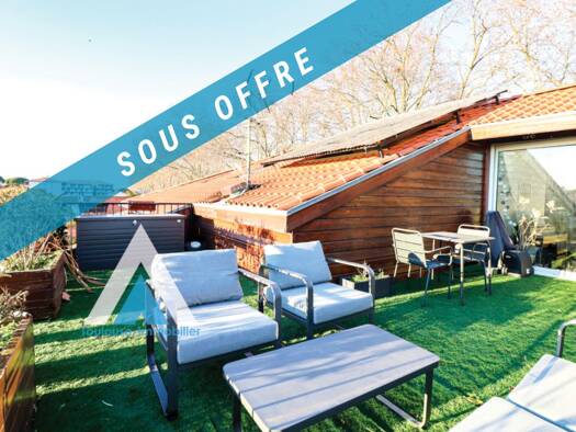 Appartement à vendre 445 000 € 4 pièces 3 chambres 87 m² Étage 2/2 Sept Deniers Toulouse 31200