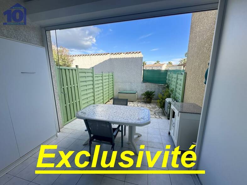 Pavillon à vendre 185 000 € 3 pièces 2 chambres 38 m² 48 m² de terrain Valras Plage 34350