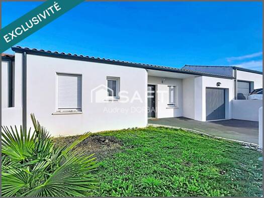 Maison à vendre 248 000 € 4 pièces 3 chambres 86 m² 397 m² de terrain Ferrières 17170