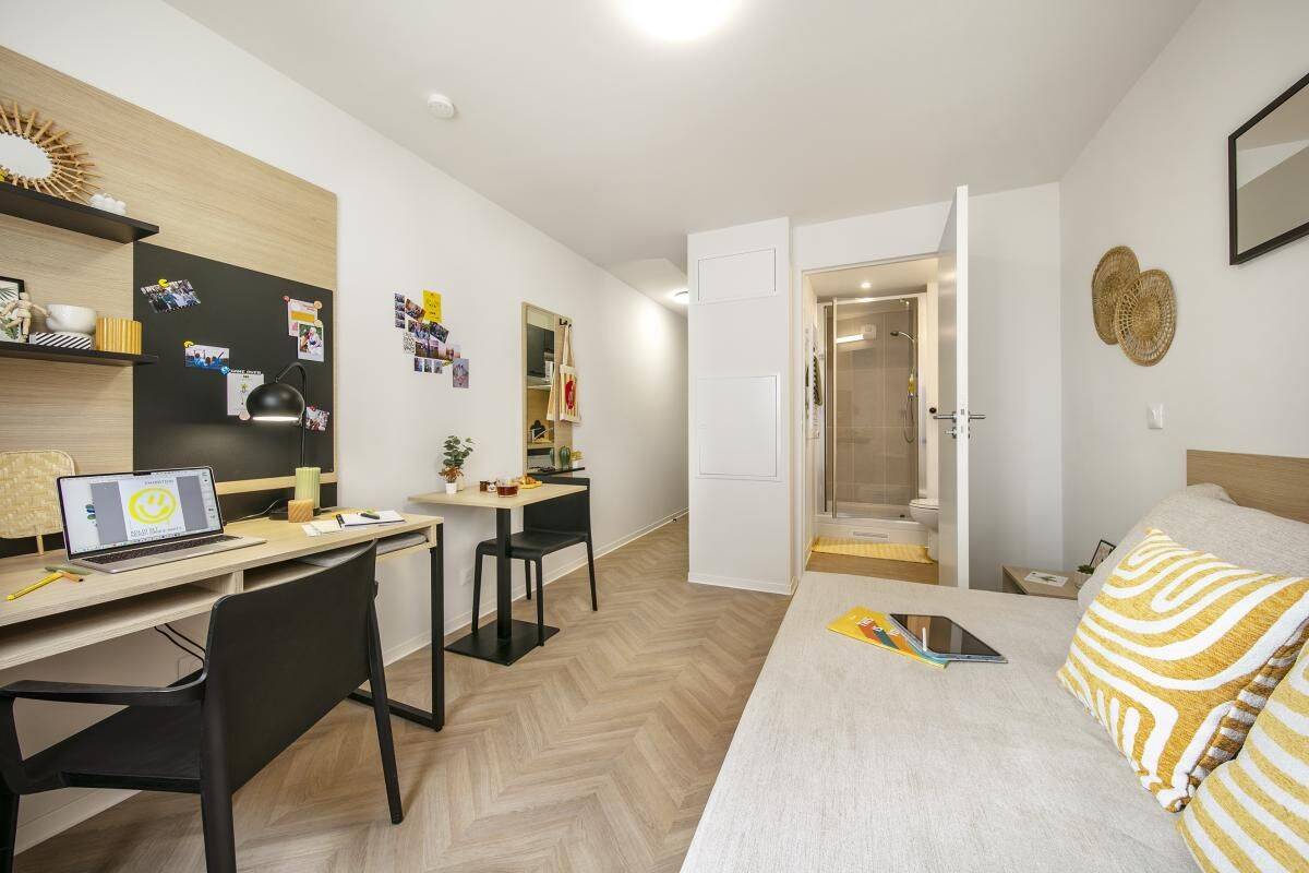 Appartement 1 pièce 18 m² · à Bordeaux · 18 m² · 610 €/mois