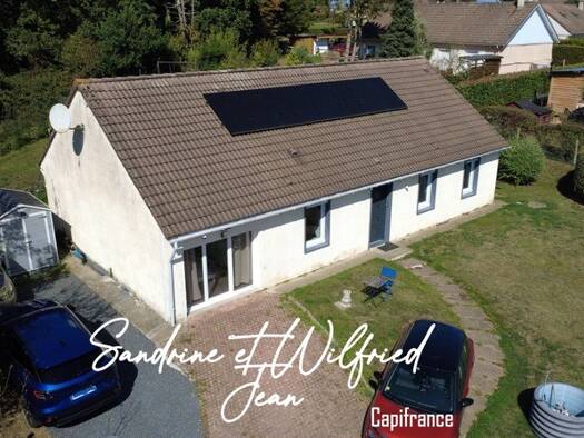 Maison de plain-pied à vendre 254 000 € 5 pièces 4 chambres 120 m² 1 084 m² de terrain La Haye-Malherbe 27400