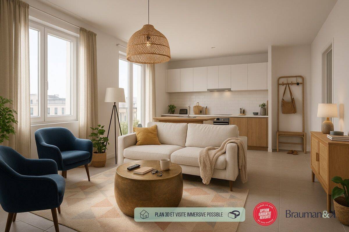 Appartement 3 pièces 65 m² · à La Motte-Servolex · 65 m² · 329 000 €