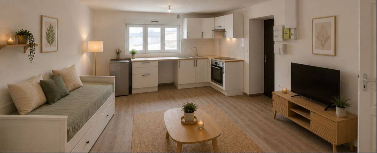Appartement 1 pièce 26 m² · à Moussy-le-Vieux · 26 m² · 720 €