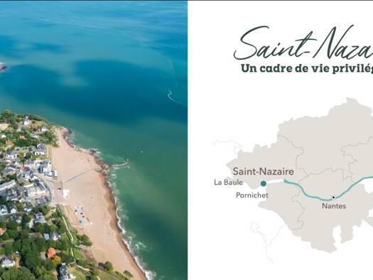 Appartement à vendre - neuf 217 900 € 3 pièces 2 chambres 61,4 m² dès le 30/06/2027 Cité Scolaire Saint-Nazaire 44600