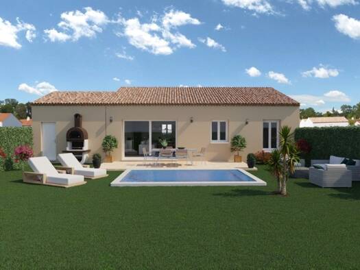 Terrain avec maison neuve à vendre 323 000 € 3 pièces 2 chambres 81 m² 354 m² de terrain Peyrolles-en-Provence 13860