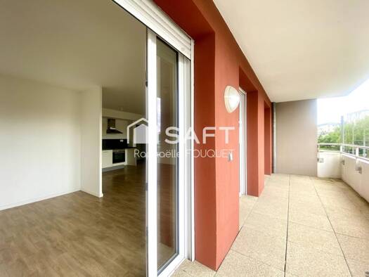 Appartement à vendre 159 500 € 3 pièces 2 chambres 69 m² Étage 2/5 Rabière Joué-lès-Tours 37300