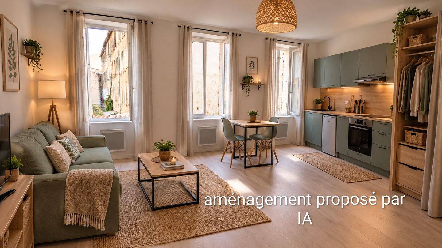 Appartement 1 pièce 27 m² · à Marseille 5ème Arrondissement · 27 m² · 121 000 €