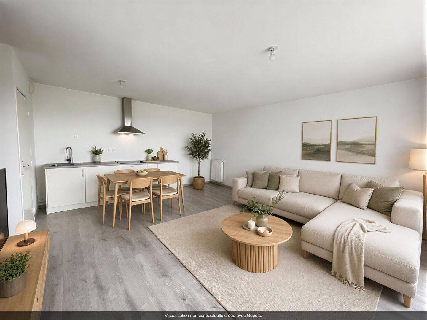 Appartement 3 pièces 66 m² · à Avrillé · 66,2 m² · 202 000 €