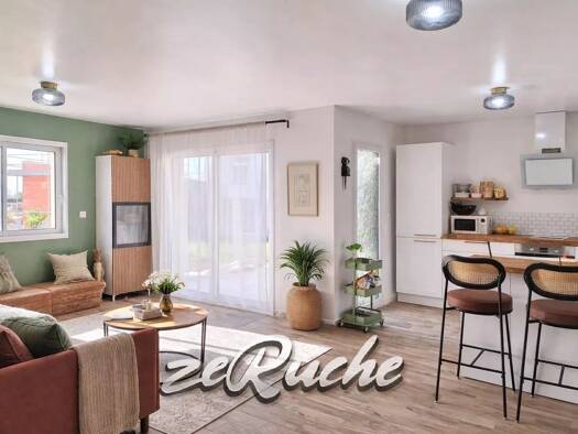 Maison de plain-pied à vendre 314 900 € 5 pièces 90 m² 415 m² de terrain Route de Port Bayeux 14400