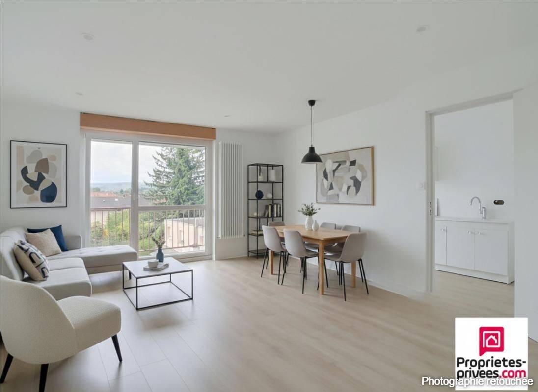 Appartement 3 pièces 62 m² · à Valentigney · 61,8 m² · 69 000 €