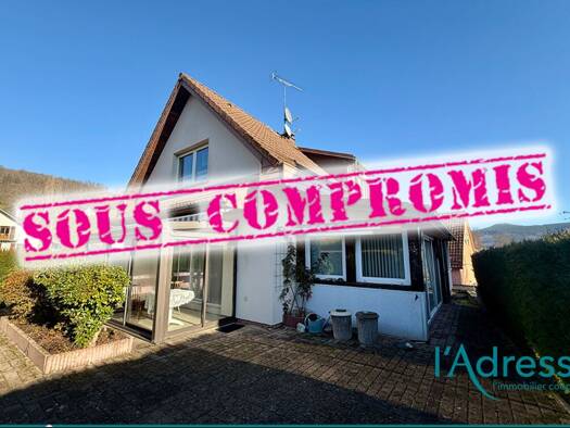 Maison à vendre 330 000 € 9 pièces 3 chambres 150 m² 381 m² de terrain Orbey 68370