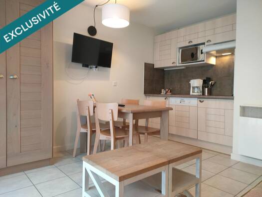 Appartement à vendre 111 200 € 2 pièces 1 chambre 28 m² Étage 1/1 Ermur-Les Forges Pornichet 44380
