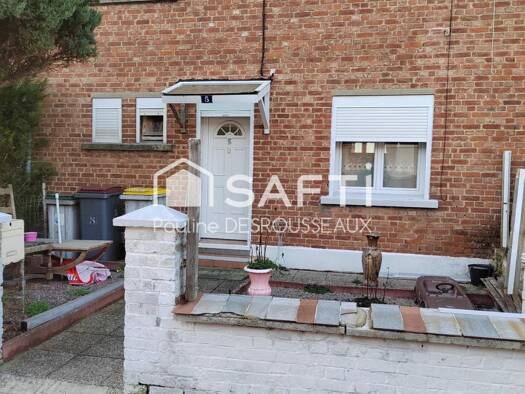 Maison à vendre 75 000 € 5 pièces 2 chambres 75 m² 266 m² de terrain Nord Le Cateau-Cambrésis 59360