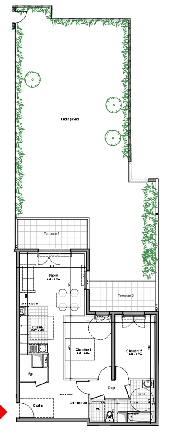 Appartement 3 pièces 70 m² · à Le Perreux-sur-Marne · 70,1 m² · 1 506 €/mois