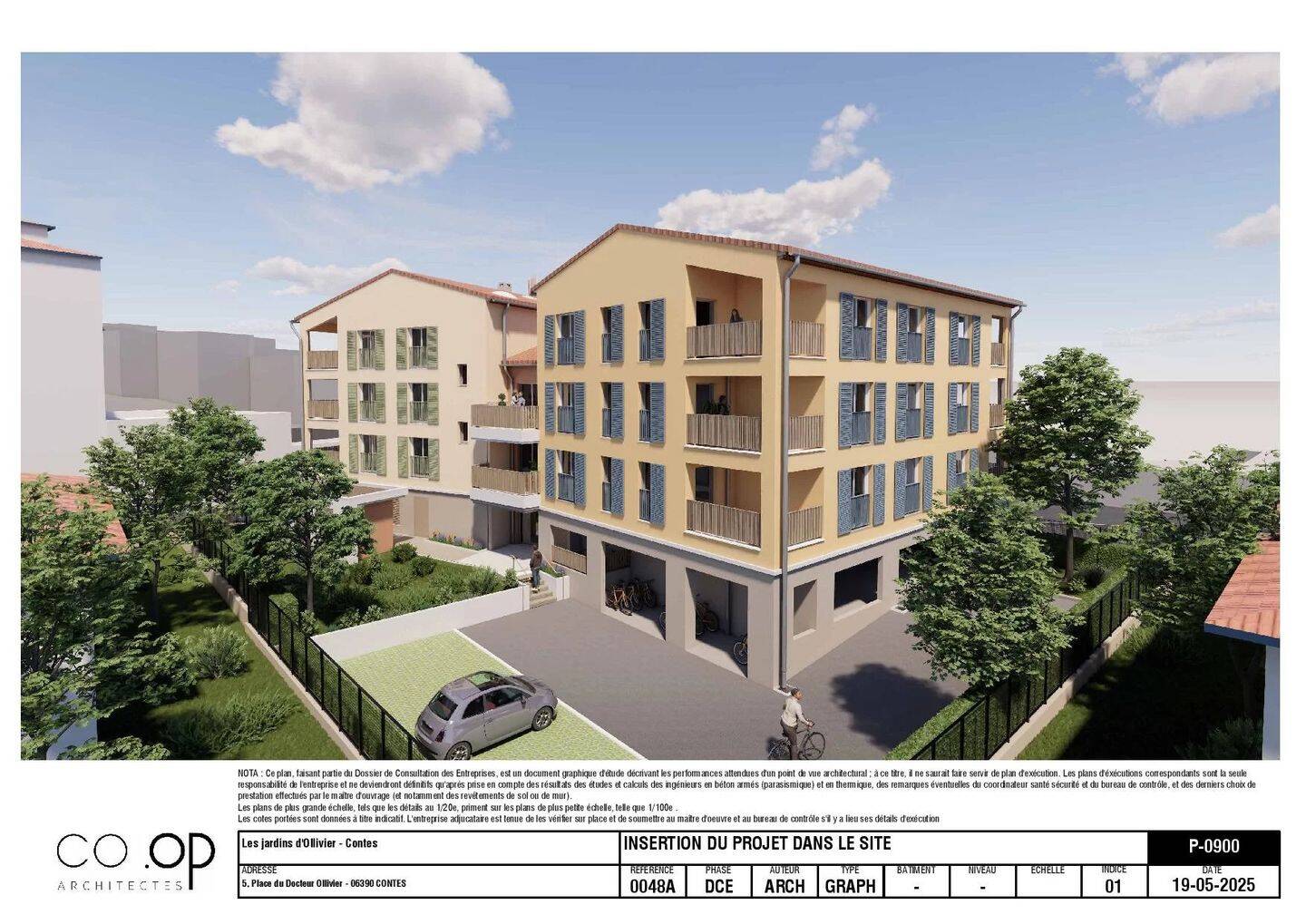 Appartement 2 pièces 43 m² · à Contes · 43,2 m² · 227 000 €