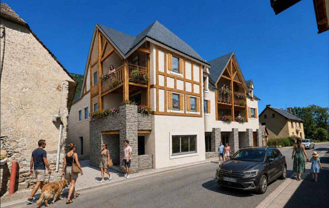 Appartement 3 pièces 63 m² · à Loudenvielle · 63,3 m² · 379 700 €