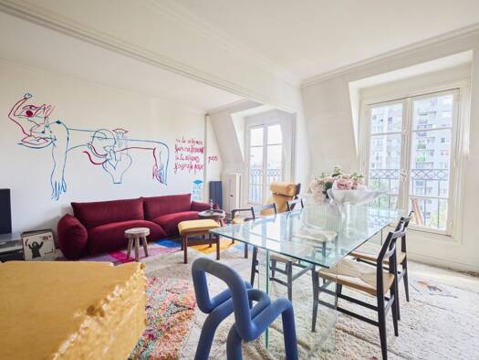 Appartement à vendre 419 000 € 2 pièces 1 chambre 52 m² 6ème étage Bassin de la Villette Paris 19ème arrondissement 75019