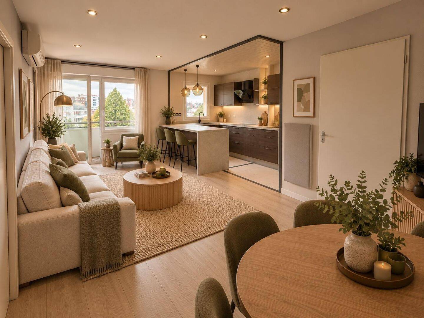 Appartement 3 pièces 54 m² · à Rouen · 53,7 m² · 121 400 €