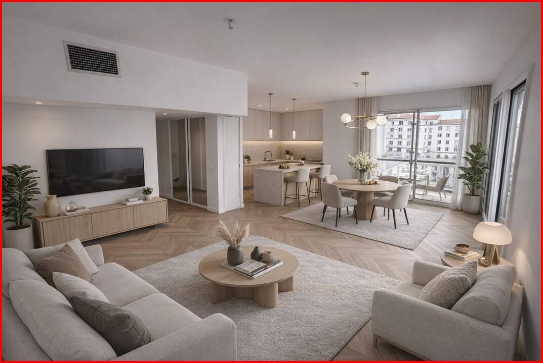 Appartement 3 pièces 62 m² · à Lyon 7ème Arrondissement · 62 m² · 439 000 €