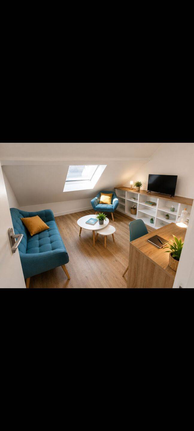 Appartement 2 pièces 19 m² · à Nevers · 19 m² · 500 €