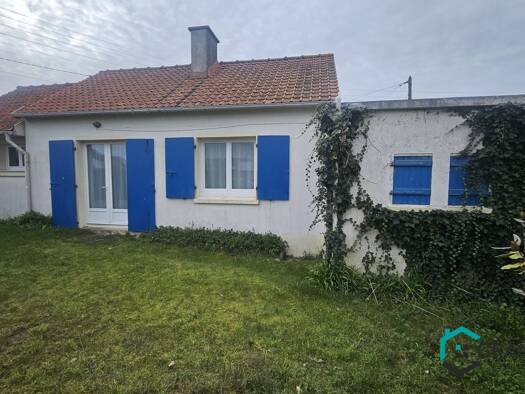 Maison de plain-pied à vendre 270 000 € 3 pièces 2 chambres 44,9 m² Ambleteuse 62164