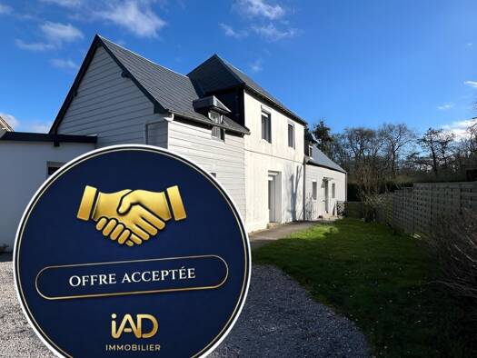 Maison à vendre 165 500 € 6 pièces 3 chambres 112 m² 503 m² de terrain Gueures 76730