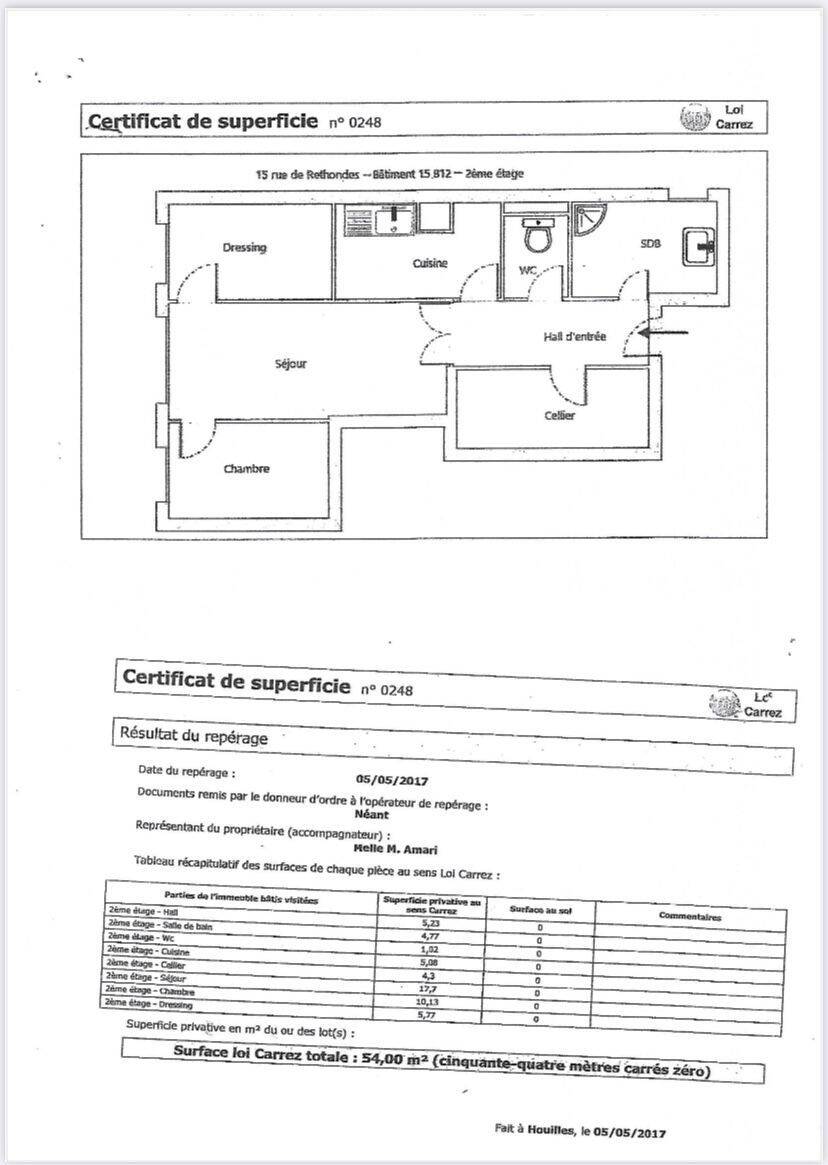 Appartement 3 pièces 54 m² · à Argenteuil · 54 m² · 157 000 €