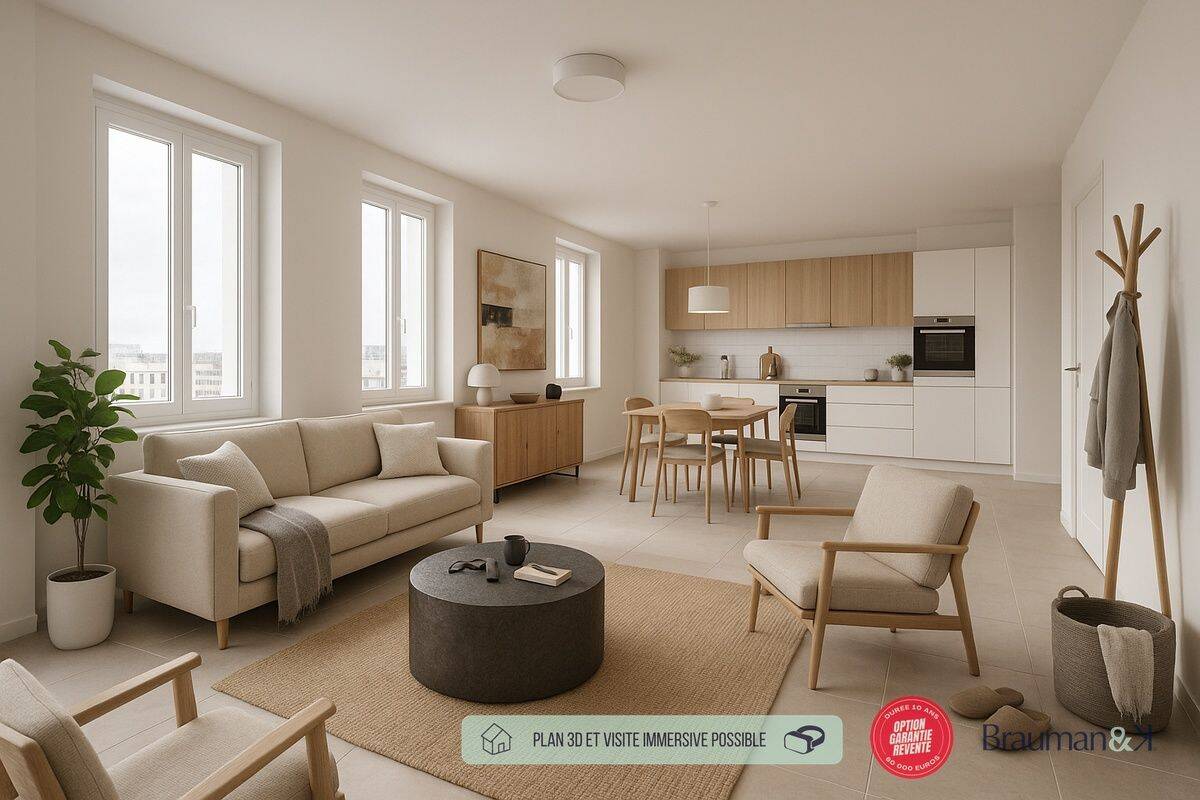 Appartement 4 pièces 83 m² · à Bordeaux · 83 m² · 561 000 €