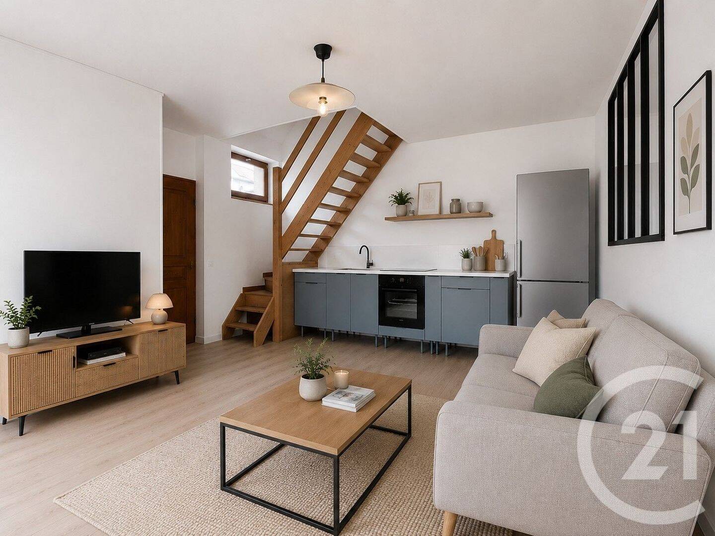 Appartement 3 pièces 44 m² · à Neuville-sur-Oise · 43,7 m² · 1 100 €/mois