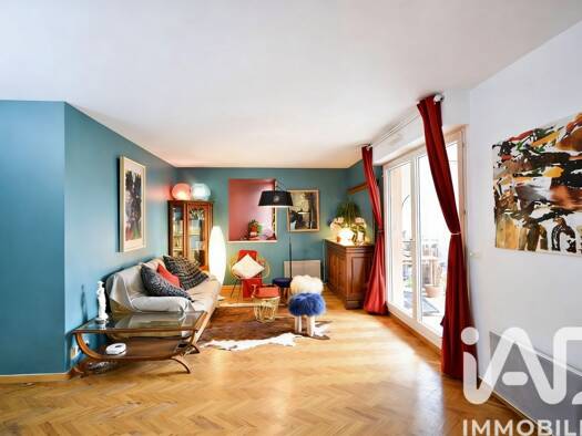 Appartement à vendre 650 000 € 3 pièces 2 chambres 82,7 m² Étage 2/7 Corentin Celton Issy-les-Moulineaux 92130