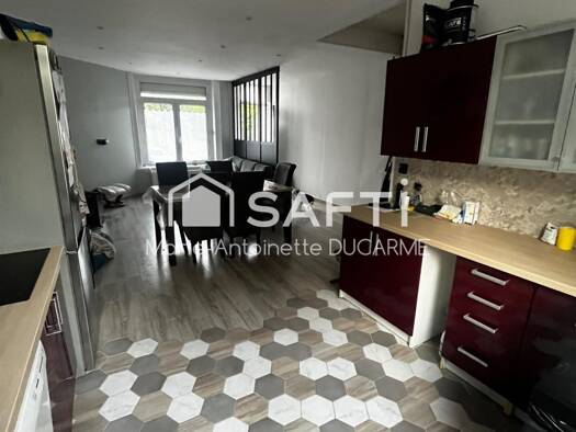 Maison à vendre 159 000 € 5 pièces 4 chambres 100 m² 200 m² de terrain Chemin Vert-Saint Pierre Boulogne-sur-Mer 62200