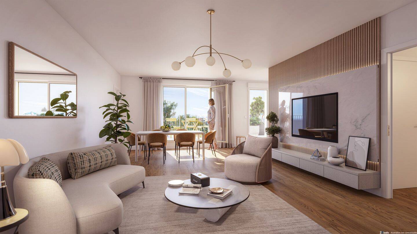 Appartement 3 pièces 56 m² · à Avrillé · 56,5 m² · 247 000 €