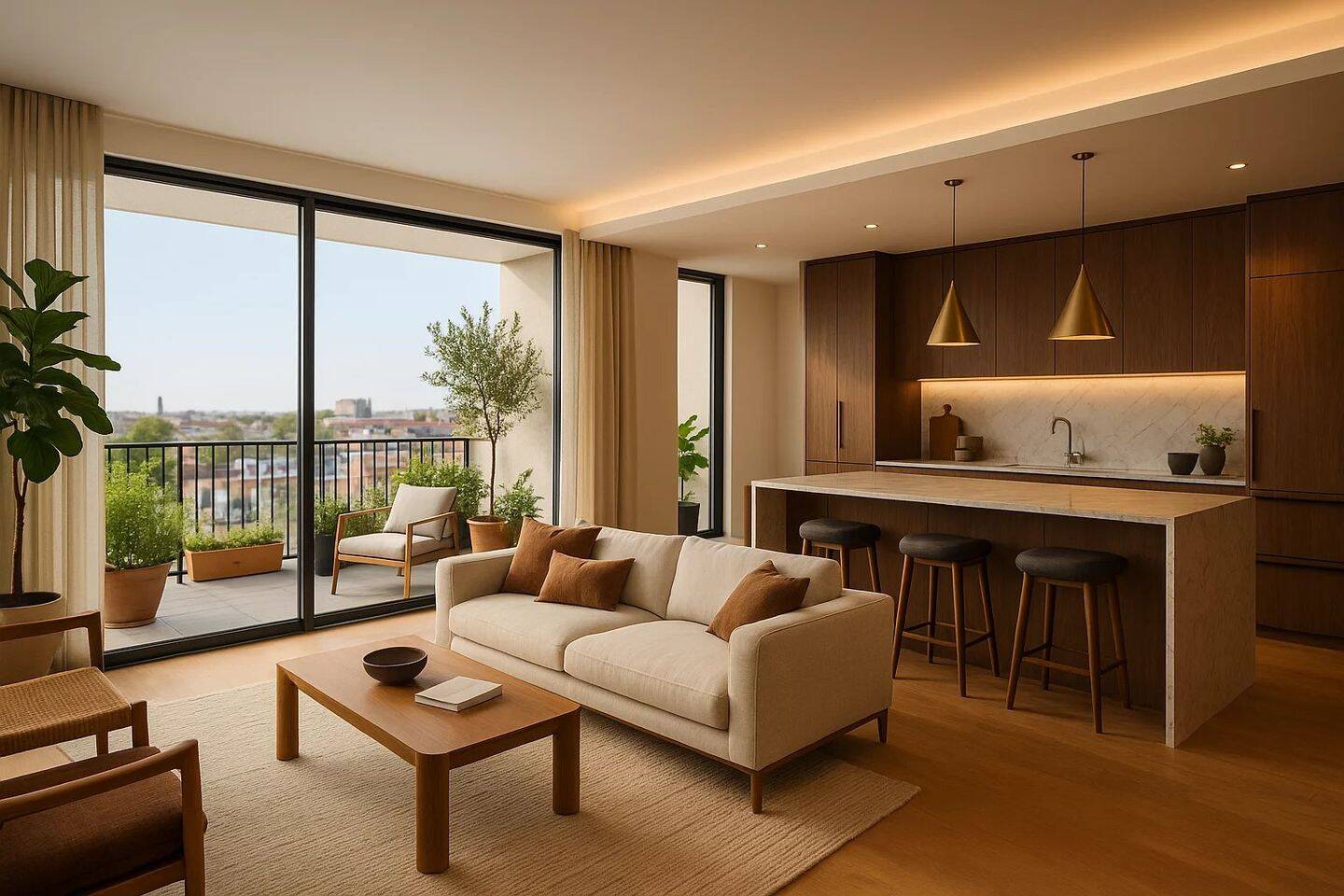 Appartement 4 pièces 87 m² · à Saint-André-lez-Lille · 87 m² · 332 000 €