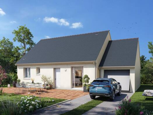 Terrain avec maison neuve à vendre 163 000 € 2 chambres 70 m² 340 m² de terrain Joué-sur-Erdre 44440