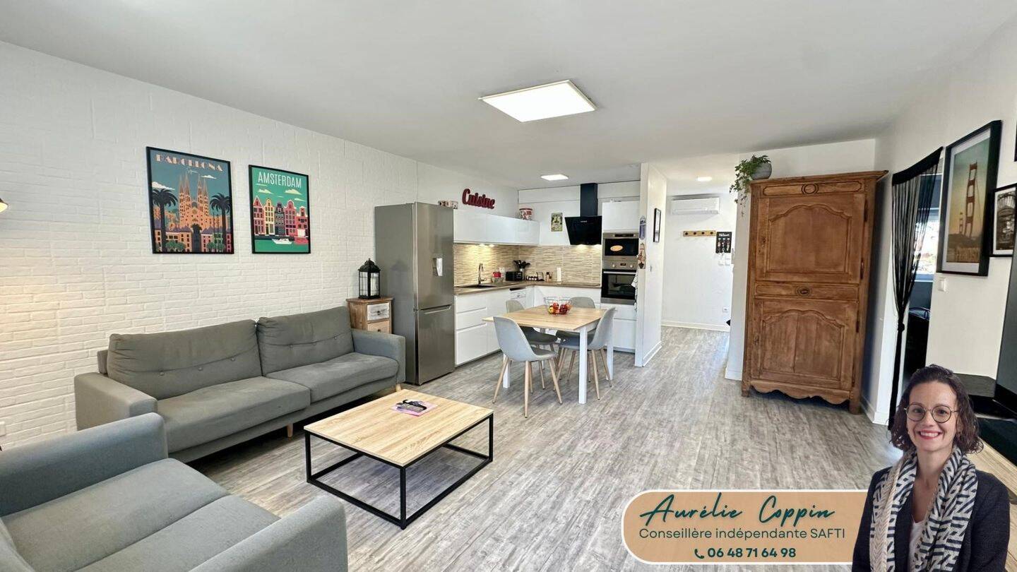 Appartement 3 pièces 61 m² · à Saint-Romain-de-Jalionas · 61 m² · 225 000 €