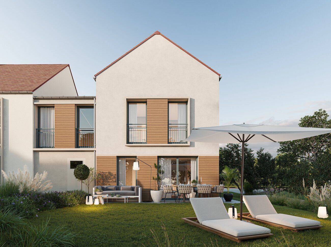 Appartement 3 pièces 62 m² · à Châteaufort · 61,6 m² · 312 000 €
