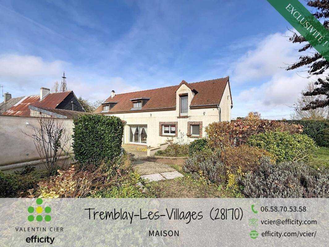 Maison 5 pièces 145 m² · à Tremblay-les-Villages · 144,6 m² · 259 000 €
