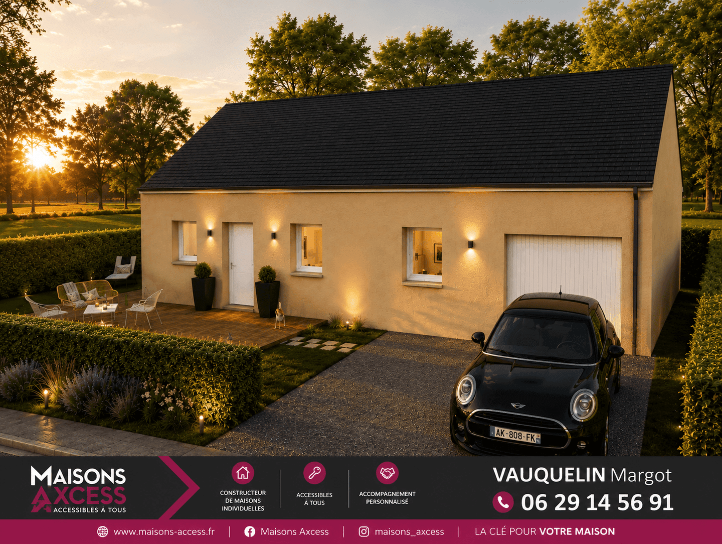 Maison 4 pièces 75 m² · à Tourville-sur-Sienne · 75 m² · 183 925 €