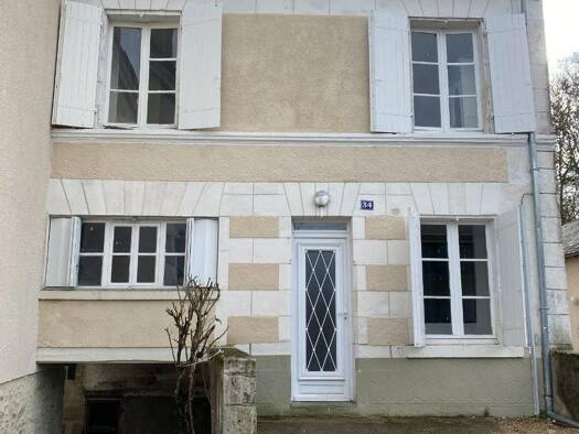 Maison à vendre 75 400 € 5 pièces 3 chambres 80 m² 80 m² de terrain Châtillon-sur-Indre 36700