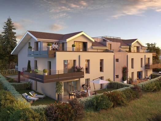 Appartement à vendre 484 900 € 3 pièces 1 chambre 84,3 m² RDC/2 Messery 74140