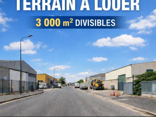 Propriété commerciale à louer 12 500 € 3 000 m² de terrain Waldeck Rochet-Quinet Cachin La Courneuve 93120
