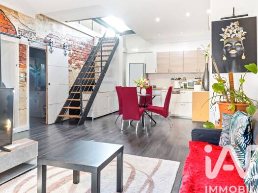 Duplex à vendre 220 000 € 3 pièces 2 chambres 68 m² RDC/1 Rouvres-Les Bergeries Vigneux-sur-Seine 91270