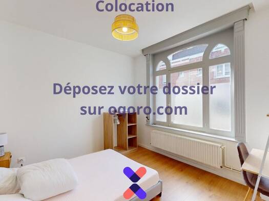 Maison à louer 491 € 7 pièces 6 chambres 120 m² Hellemmes-Centre Lille 59260