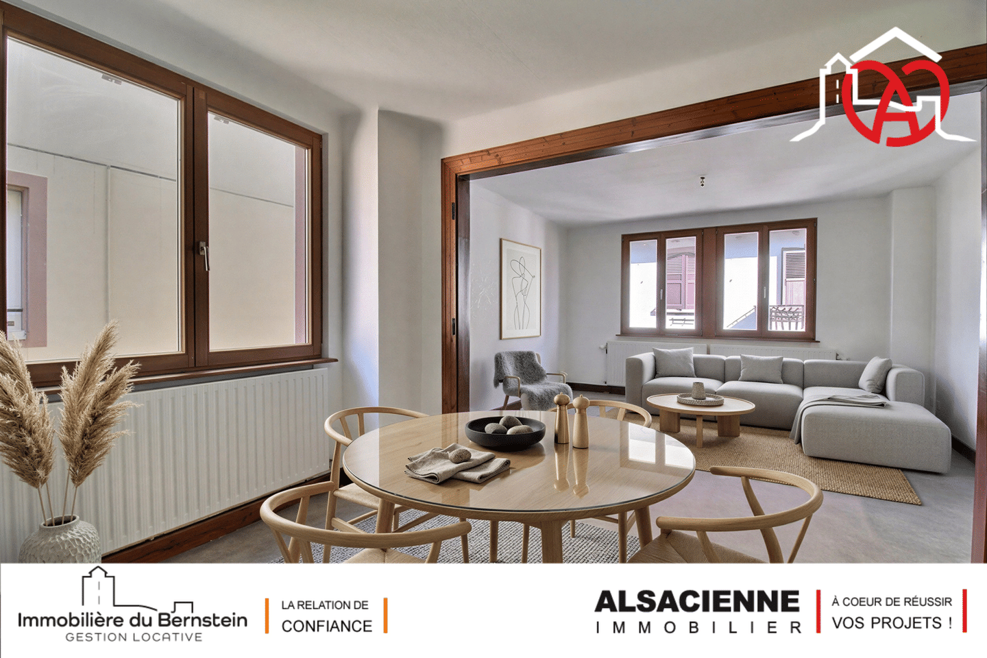 Appartement 2 pièces 53 m² · à Villé · 52,6 m² · 580 €/mois