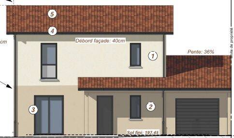 Maison 4 pièces 91 m² · à Guéreins · 91 m² · 350 940 €