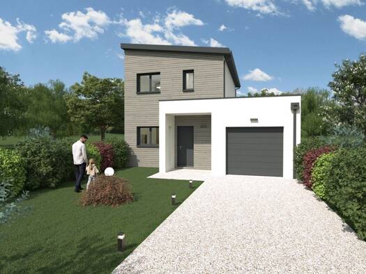 Terrain avec maison neuve à vendre 370 676 € 6 pièces 4 chambres 95 m² 546 m² de terrain Ruffieux 73310
