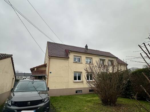 Maison à vendre 135 000 € 6 pièces 4 chambres 105,7 m² 500 m² de terrain Crusem-Cité Emile Huchet Saint-Avold 57500