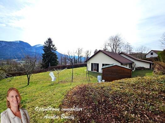 Maison de plain-pied à vendre 312 000 € 4 pièces 3 chambres 92 m² 1 136 m² de terrain Saint-Laurent-du-Pont 38380