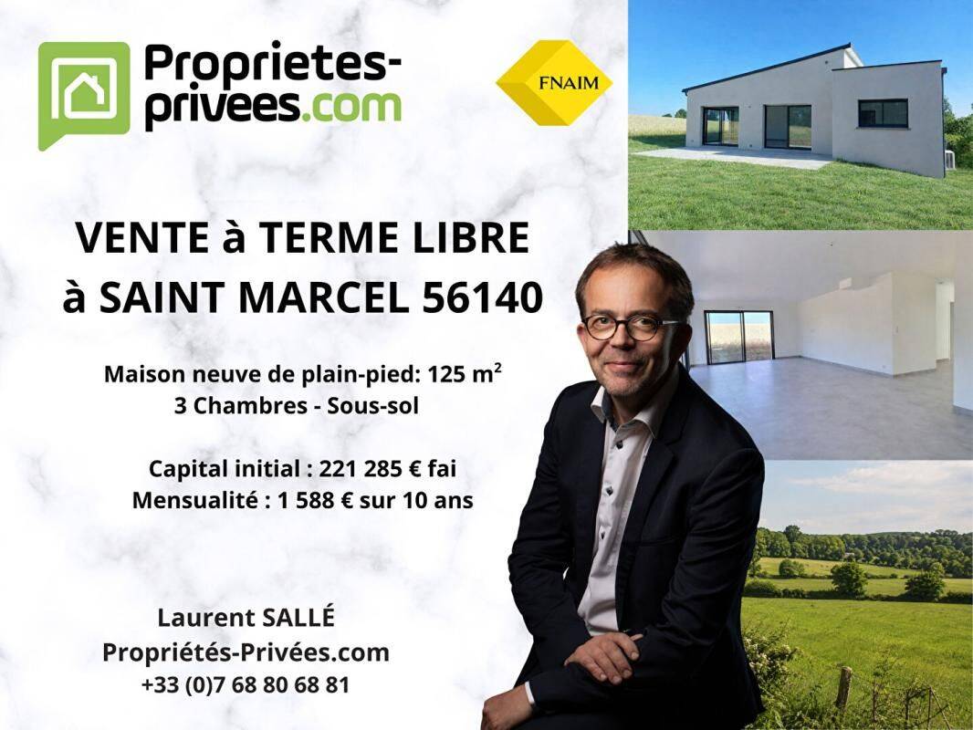Maison 5 pièces 125 m² · à Saint-Marcel · 125 m² · 221 285 €